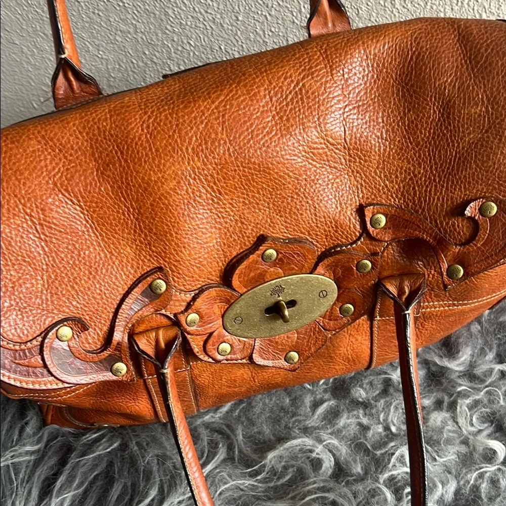 Mulberry Brown Leather Handbag - Picture 6 of 16